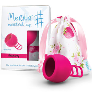 Менструална чашка Merula strawberry